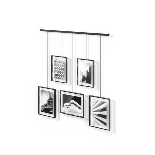 Exhibit Wall Picture Frames, Set of 5